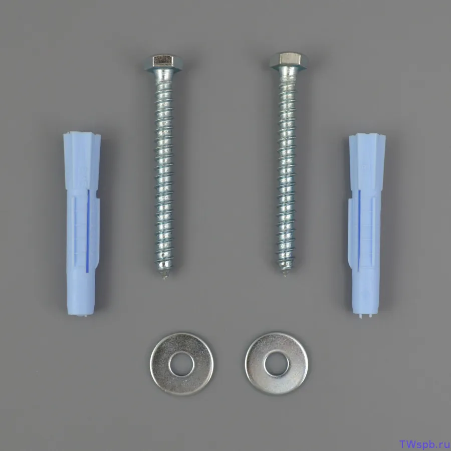 Комплект крепежа для кронштейна под умывальник (2 болта) длина 60 мм